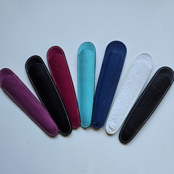 Leather Pen Sleeve - Picture 1 of 1